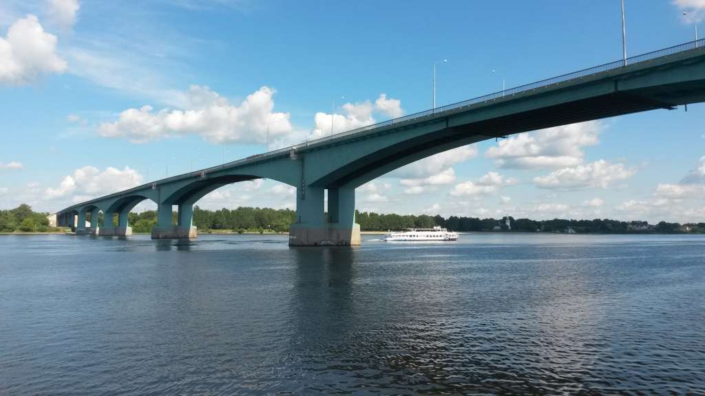 Октябрьский мост Oktyabrskiy bridge panoramio